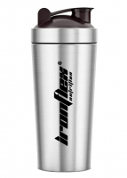 IronFlex Steel Shaker 750ml silver Металлический