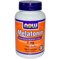 NOW MELATONIN 3 180 капс