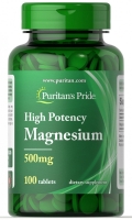 Puritan's Pride Magnesium 100 таблеток