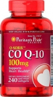 Puritans Pride Coenzyme Q10 100 mg 240 софтгель