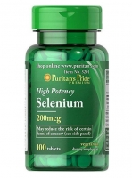 Puritans Pride Selenium 100 таблеток